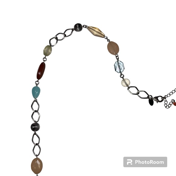 Lia Sophia 36" Necklace Silver with Beads - Picture 5 of 8